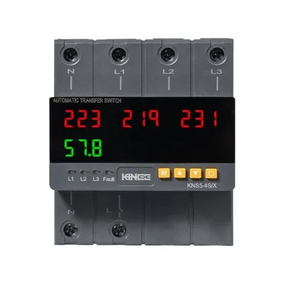 3 Way Power Transfer Switch 4 Display ATS